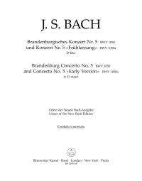 Brandenburg Concerto No.5 in D major (BWV 1050) (Cembalo)