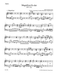 Magnificat in E-flat major (BWV 243a) (Organ)