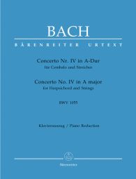 Concerto for Harpsichord No.4 in A major (BWV 1055) (two-piano reduction)