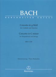 Concerto for Harpsichord in G minor (BWV 1058) (two-piano reduction)