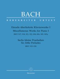 Miscellaneous Works for Piano I