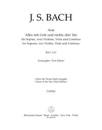 Alles Mit Gott Und Nichts Ohn'ihn (BWV 1127) (Cembalo)