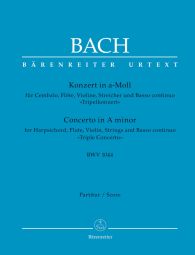 Triple Concerto Amin BWV1044 (Full Score)