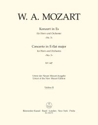 Concerto for Horn No.3 in E-flat major (K.447) (Violin II)