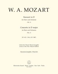 Concerto for Horn No.1 in D major (K.412 + K.514) (Wind Set)