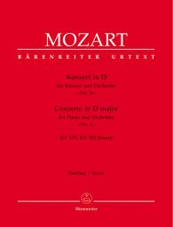 Concerto for Piano No.5 in D major (K.175) & Concert Rondo in D major (K.382) (Full Score)