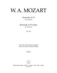 Serenade No. 6 in D (k239) (Serenata notturna) Viola II