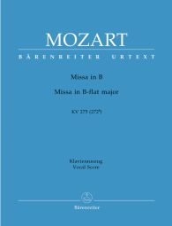 Missa Brevis in B-flat major (K.275) (Vocal Score)