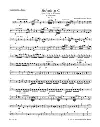 Symphony (Overture) No.32 in G major (K.318) (Cello/Bass)