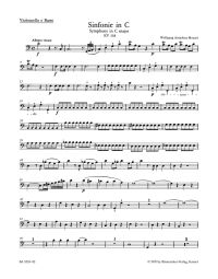 Symphony No.34 in C major (K.338) (Cello/Bass)