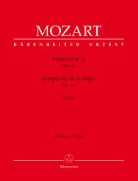 Symphony No.14 in A major (K.114) (Full Score)
