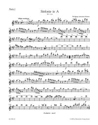 Symphony No.14 in A major (K.114) (Wind Set)