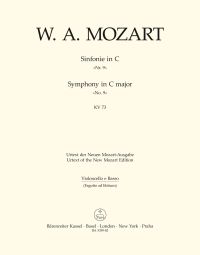 Symphony No.9 in C major (K.73) (Cello/Bass)