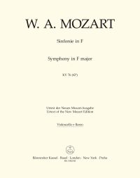 Symphony in F major (K.76) (Cello/Bass)