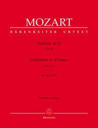 Symphony in D major (K.81) (Full Score)