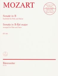 Sonata for Flute in B-flat (K.454)