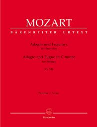 Adagio and Fugue for Strings in C minor (K.546) (Score & Parts)