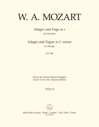 Adagio and Fugue for Strings in C minor (K.546) (Violin II)