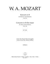 Concerto for Piano No.18 in B-flat major (K.456) (Violin I)