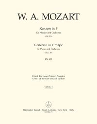 Concerto for Piano No.19 in F major (K.459) (Violin I)