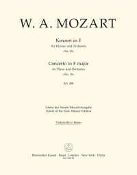 Concerto for Piano No.19 in F major (K.459) (Cello/Bass)