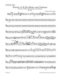 Concerto for Piano No.22 in E-flat major (K.482) (Cello/Bass)