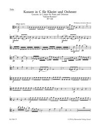Concerto for Piano No.8 in C major (K.246) (Lützow) (Viola I/II)