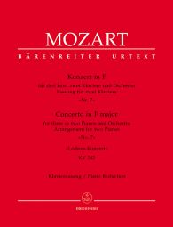Concerto for three or two Pianos No.7 in F major (K.242) (Lodron) (Piano Reduction)