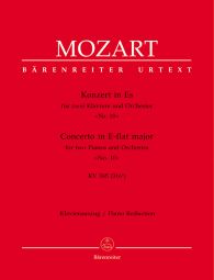 Concerto for two Pianos No.10 in E-flat major (K.365) (Piano Reduction)