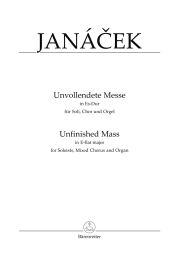 Mass in E-flat major (Unfinished) (Vocal Score)