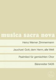 Jauchzet Gott, dem Herrn, alle Welt (Choral Score)