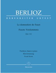 La damnation de Faust (The Damnation of Faust) Op.24 (Vocal Score)