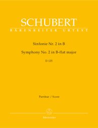 Symphony No.2 in B-flat major D 125 (Full Score)