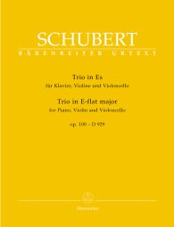 Trio for Piano, Violin & Violoncello in E-flat major Op.100 D 929 (Score & Parts)