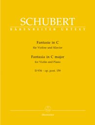 Fantasia in C major Op.post.159 D 934 for Violin & Piano