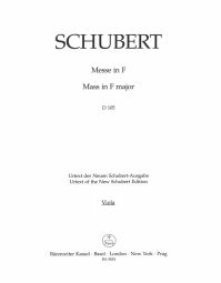 Mass in F major D 105 (Viola)