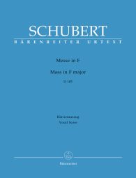Mass in F major D 105 (Vocal Score)