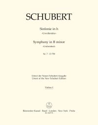 Symphony No.7 in B minor D 759 (Unfinished) (Violin I)
