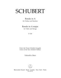 Rondo for Violin and Strings in A major D 438 (Cello/Bass)