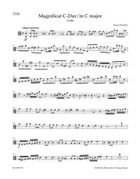 Magnificat in C major D 486 (Viola)
