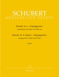 Sonata in A minor D 821 "Arpeggione" arranged for Flute & Piano