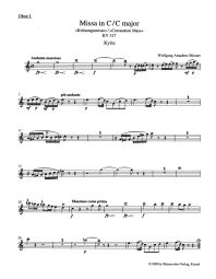 Mass in C major (K.317) (Coronation Mass) (Arrangement for female choir SMezA) Wind set