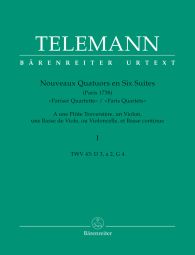 Nouveaux Quatuors en Six Suites I: Paris Quartets I (Score & Parts)