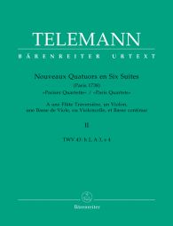 Nouveaux Quatuors en Six Suites II: Paris Quartets II (Score & Parts)