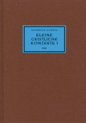 Kleine geistliche Konzerte I (Score, hardback)