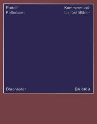 Chamber Music for Five Wind Instruments (Study Score)