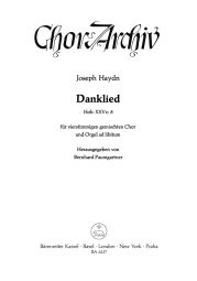 Du Bist's, Dem Ruhm Und Ehre Gebuehret (Danklied) (Hob XXVc:8)