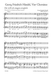 Four Choral Movements for SATB Chorus (Vocal Score)
