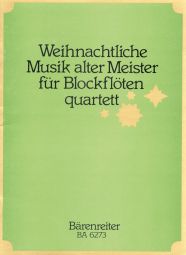 Christmas Music by Old Masters (Playing Score)