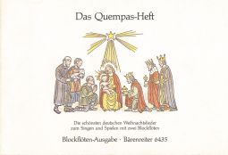 Christmas Songs for 2 Recorders (for the Quempas Book songs) (Playing Score)